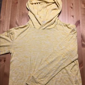 Yellow hoodie